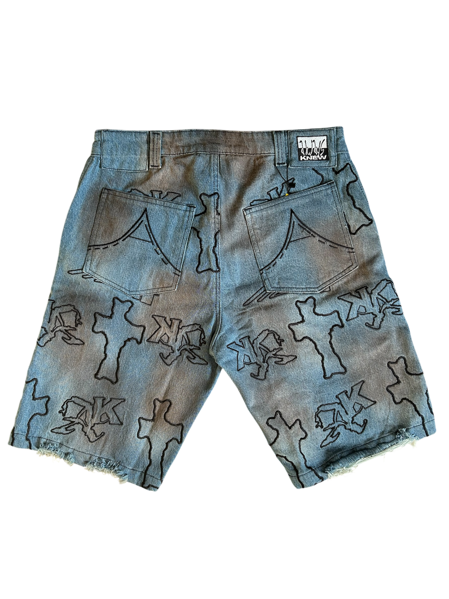 Dirty Denim Shorts