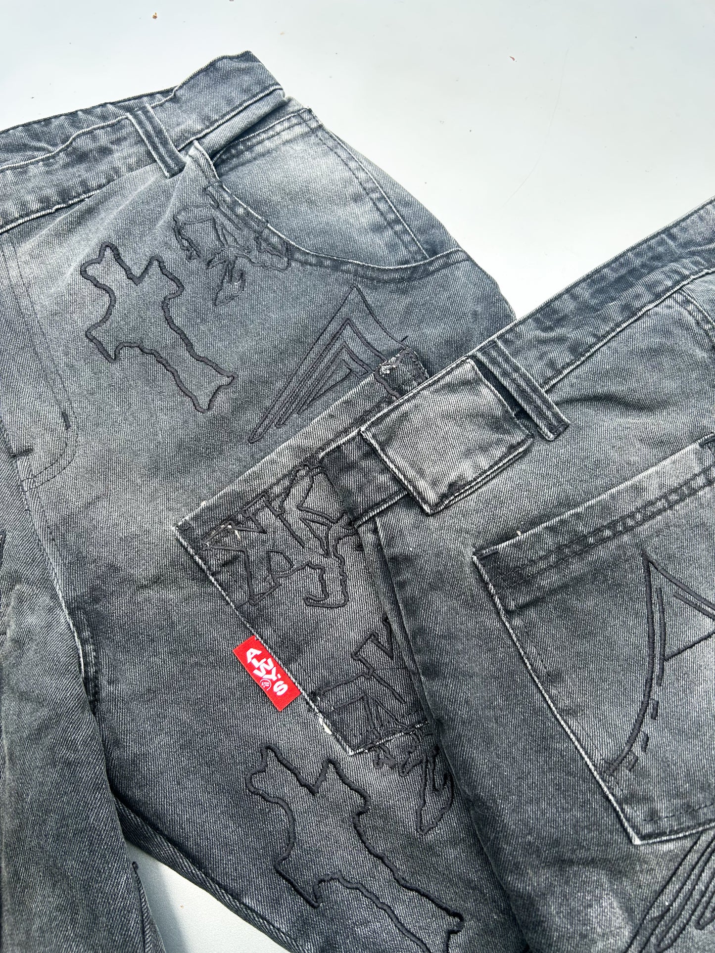 Washed Black “ Resin “ Shorts