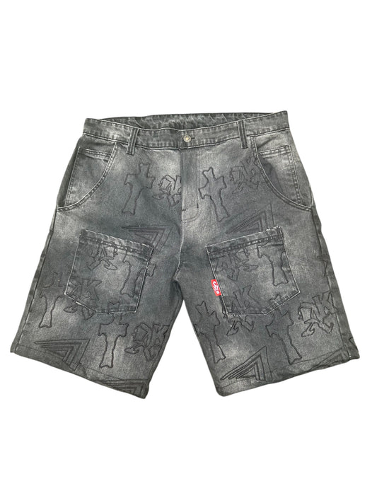 Washed Black “ Resin “ Shorts